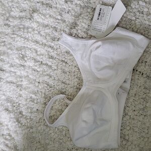 Anita canadian brand white JANA soft cotton bra 34D